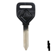 Uncut Plastic Head Key Blank | International, Navistarr | 690356 Automotive Key Strattec