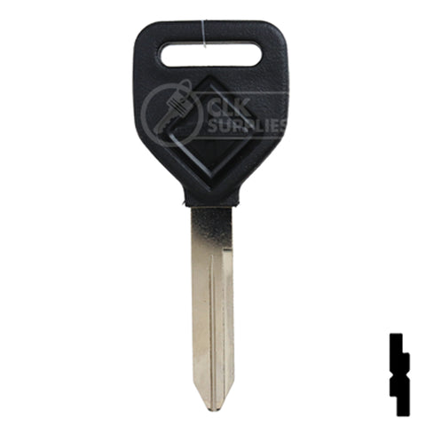 Uncut Plastic Head Key Blank | International, Navistarr | 690356 Automotive Key Strattec