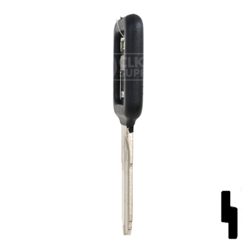 Uncut Plastic Head Key Blank | Kawasaki | KAW-5.P Automotive Key JMA USA
