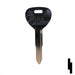 Uncut Plastic Head Key Blank | Mitsubishi | MIT15AP, MIT-15.P Automotive Key JMA USA