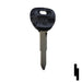 Uncut Plastic Head Key Blank | Mitsubishi | MIT15AP, MIT-15.P Automotive Key JMA USA