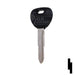 Uncut Plastic Head Key Blank | Mitsubishi | MIT15AP, MIT-15.P Automotive Key JMA USA