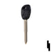 Uncut Plastic Head Key Blank | Mitsubishi | MIT15AP, MIT-15.P Automotive Key JMA USA