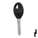 Uncut Plastic Head Key Blank | Nissan | DA32P, DAT-19.P Automotive Key JMA USA