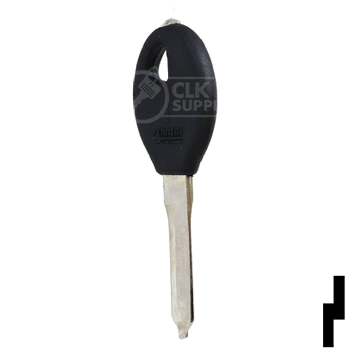 Uncut Plastic Head Key Blank | Nissan | DA32P, DAT-19.P Automotive Key JMA USA