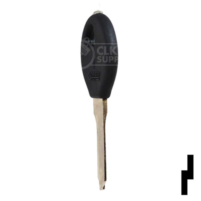 Uncut Plastic Head Key Blank | Nissan | DA32P, DAT-19.P Automotive Key JMA USA