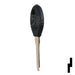 Uncut Plastic Head Key Blank | Nissan | DA32P, DAT-19.P Automotive Key JMA USA
