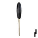 Uncut Plastic Head Key Blank | Nissan | DA32P, DAT-19.P Automotive Key JMA USA