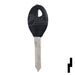 Uncut Plastic Head Key Blank | Nissan | DA32P, DAT-19.P Automotive Key JMA USA