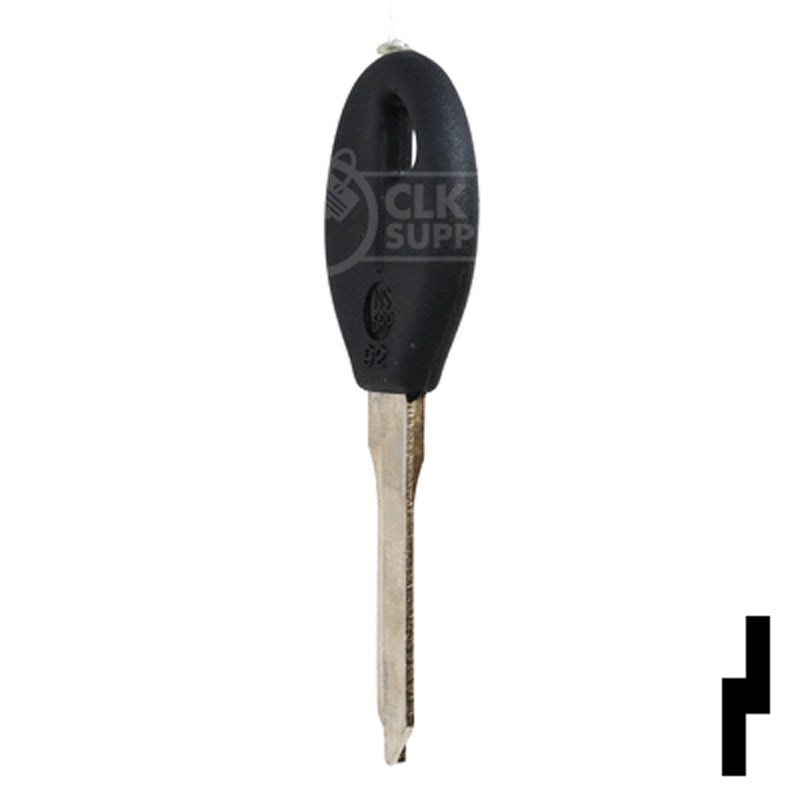 Uncut Plastic Head Key Blank | Nissan | DA32P, DAT-19.P Automotive Key JMA USA