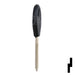 Uncut Plastic Head Key Blank | Nissan | DA32P, DAT-19.P Automotive Key JMA USA