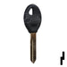 Uncut Plastic Head Key Blank | Nissan | DA32P, DAT-19.P Automotive Key JMA USA