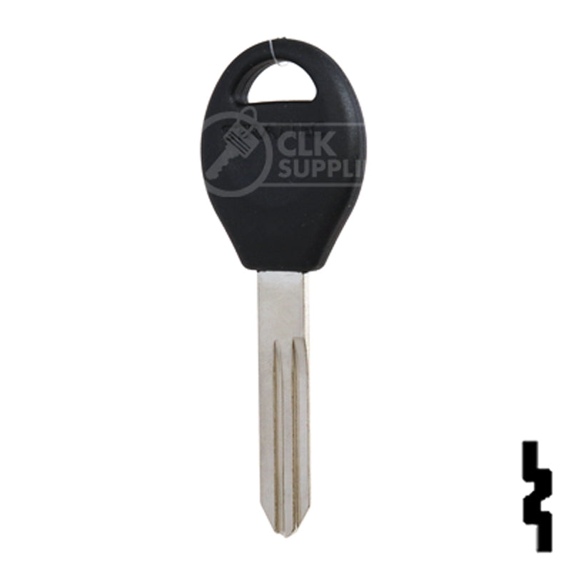 Uncut Plastic Head Key Blank | Nissan | DA34-P, X237 Automotive Key Strattec