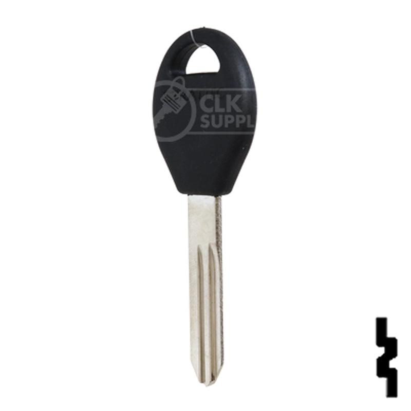 Uncut Plastic Head Key Blank | Nissan | DA34-P, X237 Automotive Key Strattec