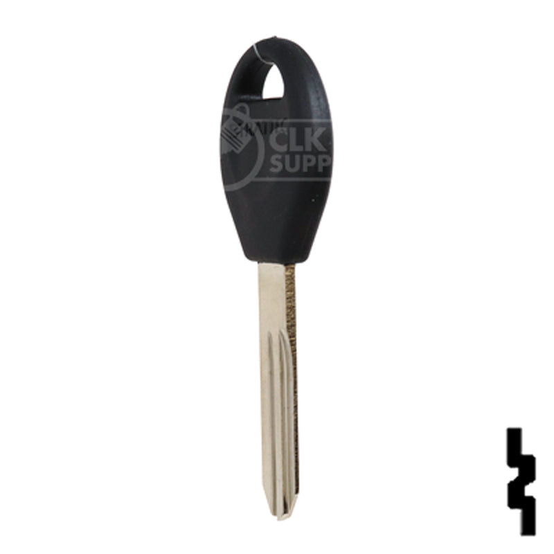 Uncut Plastic Head Key Blank | Nissan | DA34-P, X237 Automotive Key Strattec