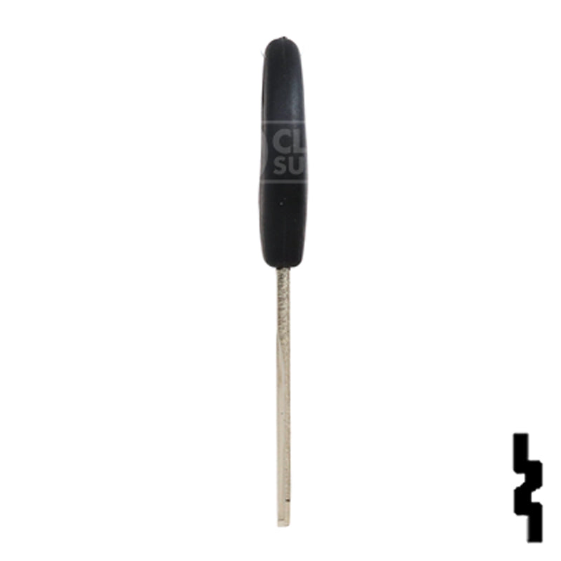 Uncut Plastic Head Key Blank | Nissan | DA34-P, X237 Automotive Key Strattec