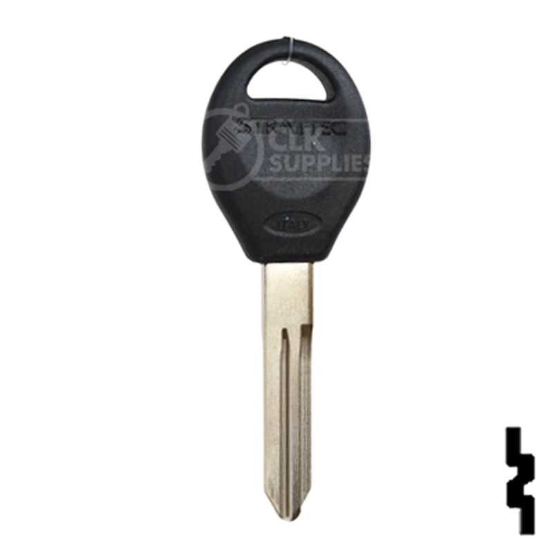 Uncut Plastic Head Key Blank | Nissan | DA34-P, X237 Automotive Key Strattec