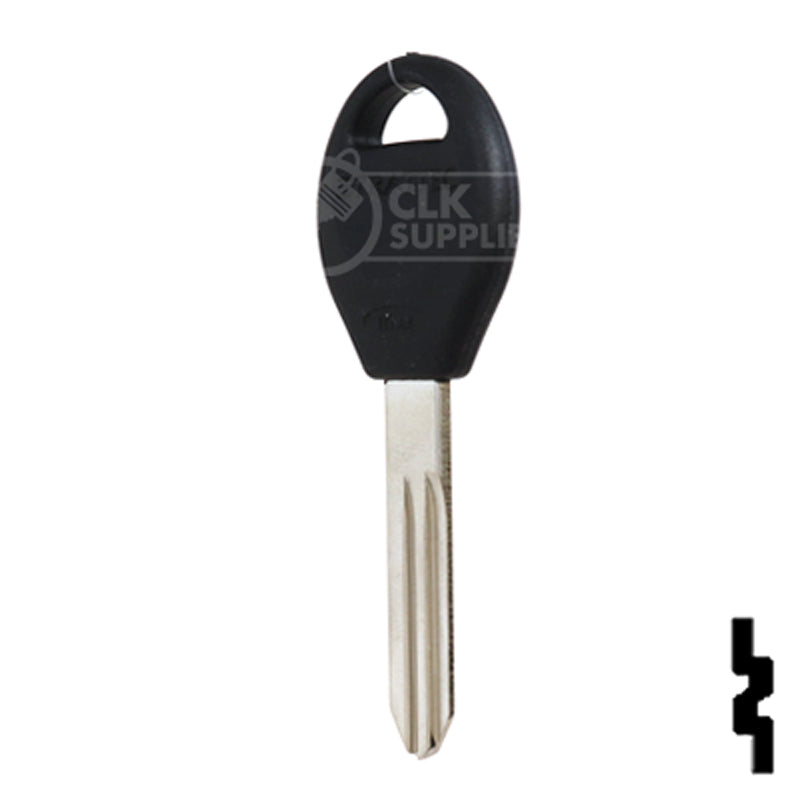 Uncut Plastic Head Key Blank | Nissan | DA34-P, X237 Automotive Key Strattec