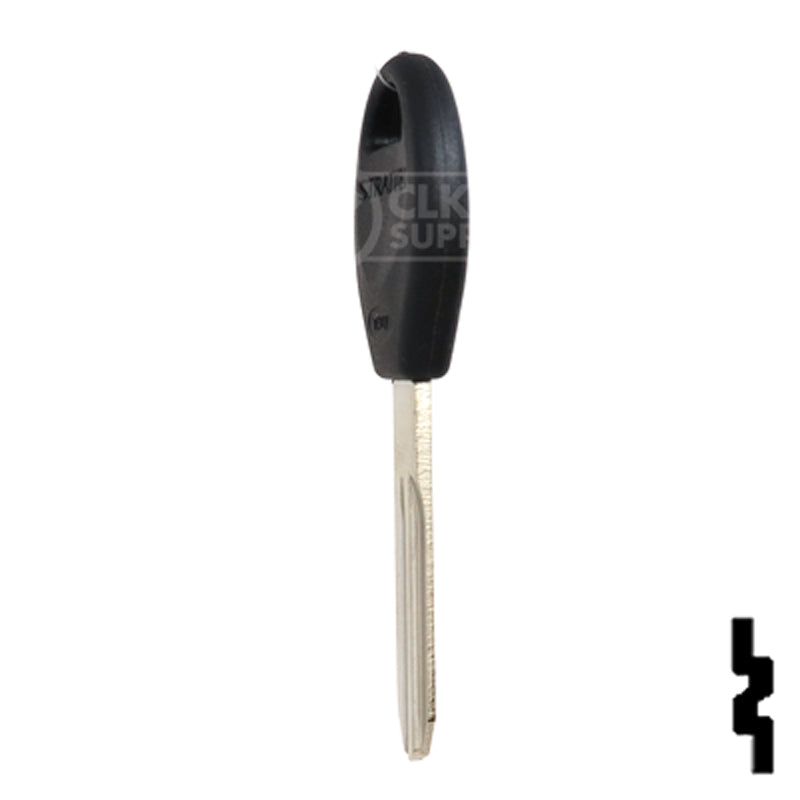 Uncut Plastic Head Key Blank | Nissan | DA34-P, X237 Automotive Key Strattec