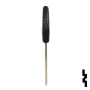 Uncut Plastic Head Key Blank | Nissan | DA34-P, X237 Automotive Key Strattec