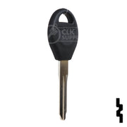 Uncut Plastic Head Key Blank | Nissan | DA34-P, X237 Automotive Key Strattec