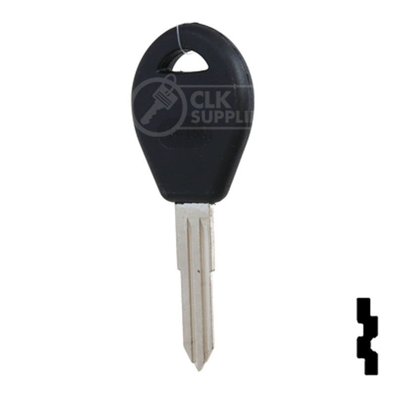 Uncut Plastic Head Key Blank | Nissan | DA38P, DAT-10.P Automotive Key JMA USA