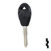 Uncut Plastic Head Key Blank | Nissan | DA38P, DAT-10.P Automotive Key JMA USA