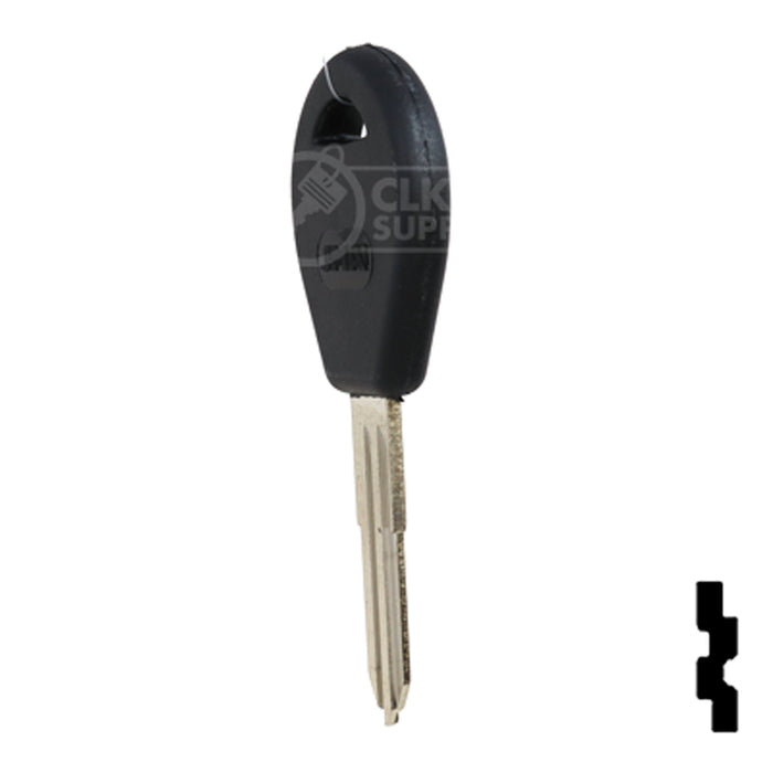Uncut Plastic Head Key Blank | Nissan | DA38P, DAT-10.P Automotive Key JMA USA