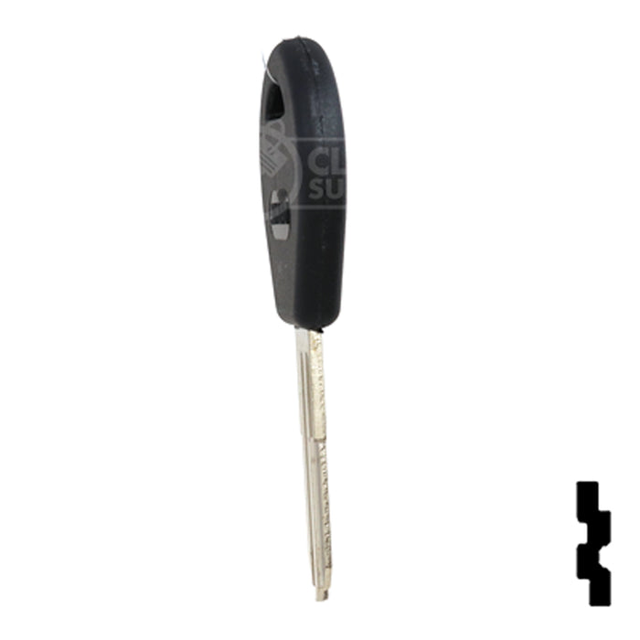 Uncut Plastic Head Key Blank | Nissan | DA38P, DAT-10.P Automotive Key JMA USA