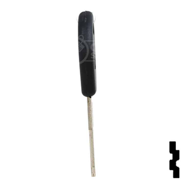 Uncut Plastic Head Key Blank | Nissan | DA38P, DAT-10.P Automotive Key JMA USA