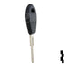 Uncut Plastic Head Key Blank | Nissan | DA38P, DAT-10.P Automotive Key JMA USA