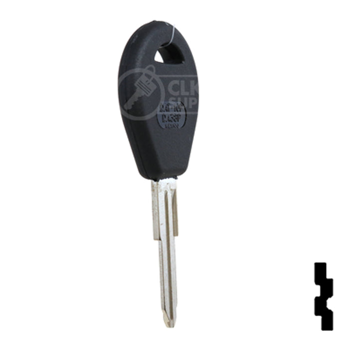Uncut Plastic Head Key Blank | Nissan | DA38P, DAT-10.P Automotive Key JMA USA