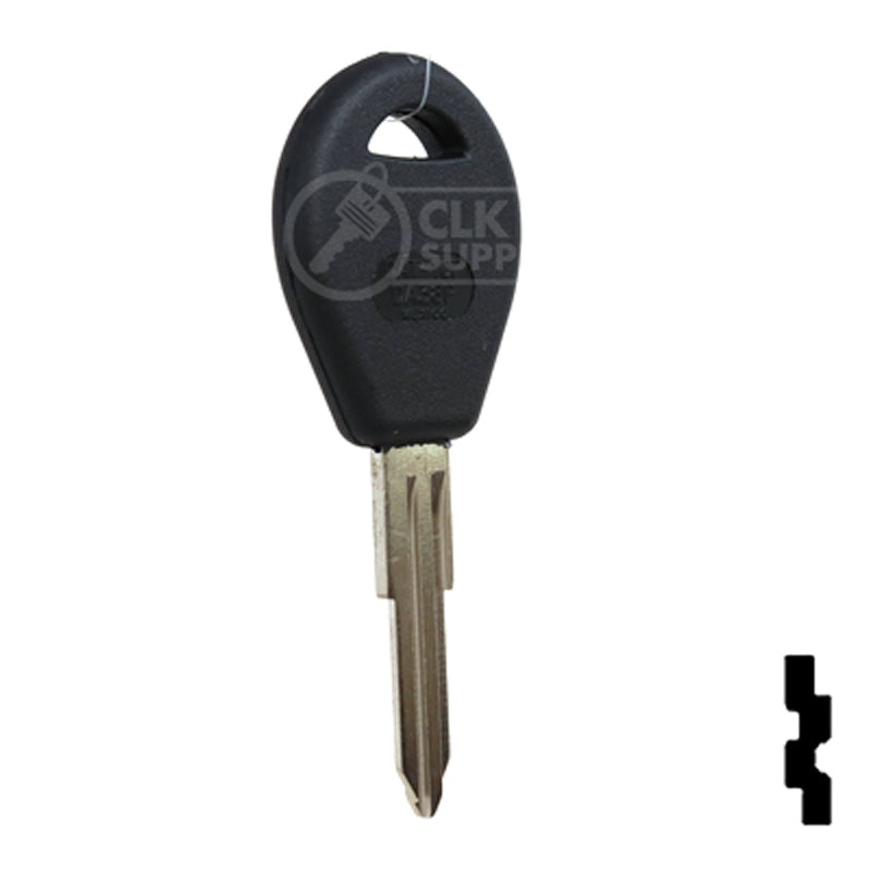 Uncut Plastic Head Key Blank | Nissan | DA38P, DAT-10.P Automotive Key JMA USA