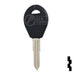 Uncut Plastic Head Key Blank | Nissan | DA38P, DAT-10.P Automotive Key JMA USA