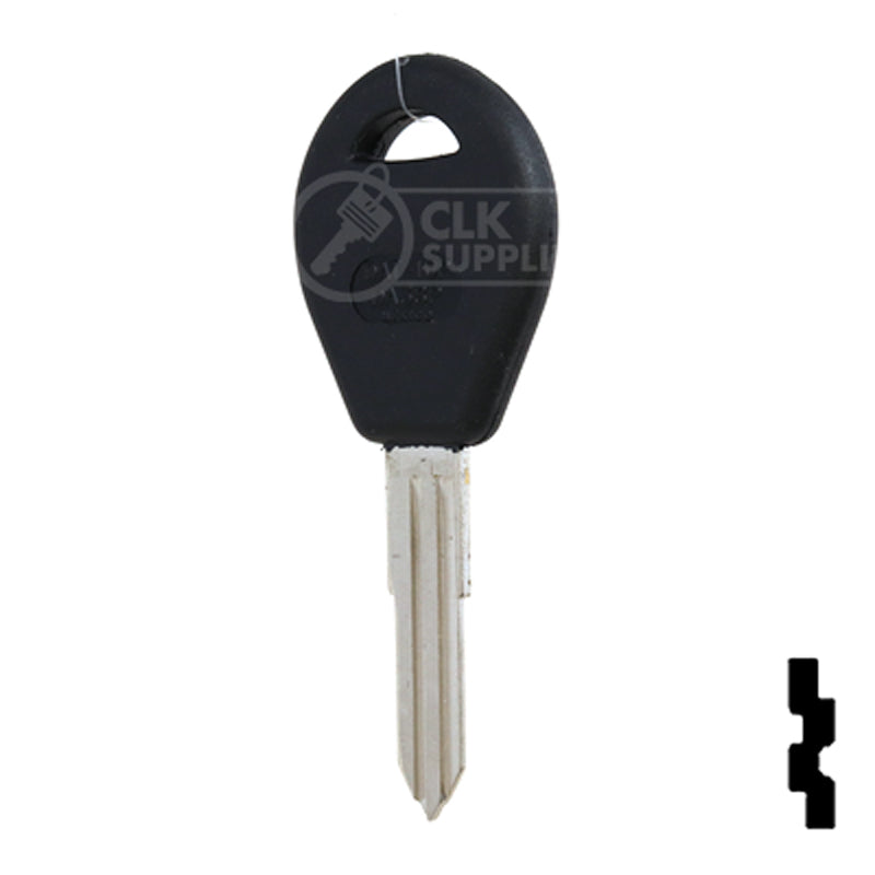 Uncut Plastic Head Key Blank | Nissan | DA38P, DAT-10.P Automotive Key JMA USA