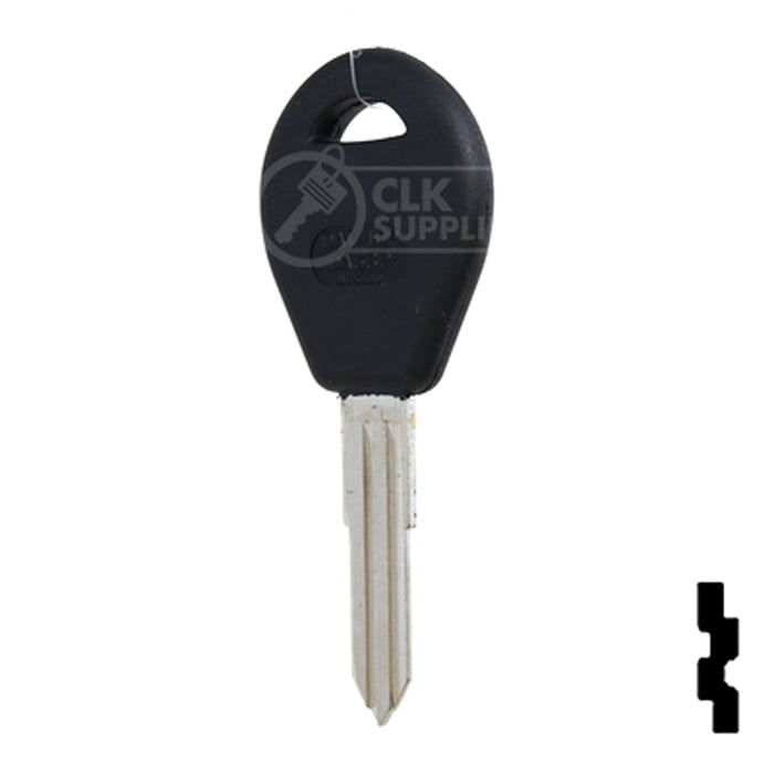 Uncut Plastic Head Key Blank | Nissan | DA38P, DAT-10.P Automotive Key JMA USA