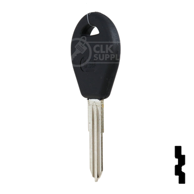 Uncut Plastic Head Key Blank | Nissan | DA38P, DAT-10.P Automotive Key JMA USA
