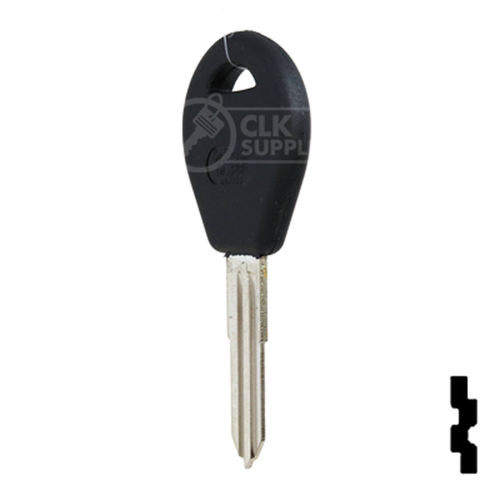 Uncut Plastic Head Key Blank | Nissan | DA38P, DAT-10.P Automotive Key JMA USA