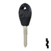 Uncut Plastic Head Key Blank | Nissan | DA38P, DAT-10.P Automotive Key JMA USA
