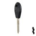 Uncut Plastic Head Key Blank | Nissan | DA38P, DAT-10.P Automotive Key JMA USA