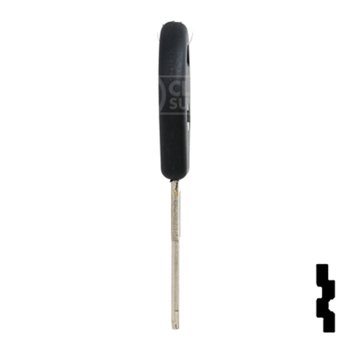 Uncut Plastic Head Key Blank | Nissan | DA38P, DAT-10.P Automotive Key JMA USA