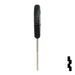 Uncut Plastic Head Key Blank | Nissan | DA38P, DAT-10.P Automotive Key JMA USA