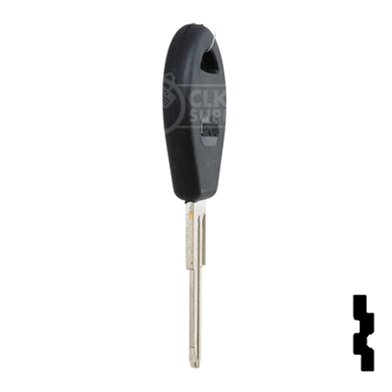 Uncut Plastic Head Key Blank | Nissan | DA38P, DAT-10.P Automotive Key JMA USA