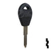 Uncut Plastic Head Key Blank | Nissan | DA38P, DAT-10.P Automotive Key JMA USA