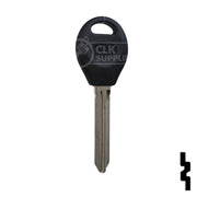 Uncut Plastic Head Key Blank | Nissan | X237-P,  DA34-P Automotive Key JMA USA