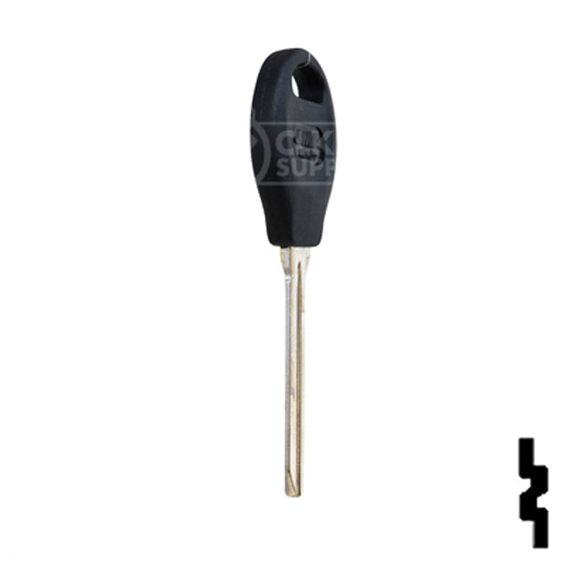 Uncut Plastic Head Key Blank | Nissan | X237-P,  DA34-P Automotive Key JMA USA