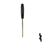 Uncut Plastic Head Key Blank | Nissan | X237-P,  DA34-P Automotive Key JMA USA
