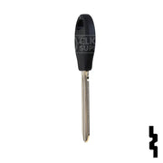 Uncut Plastic Head Key Blank | Nissan | X237-P,  DA34-P Automotive Key JMA USA