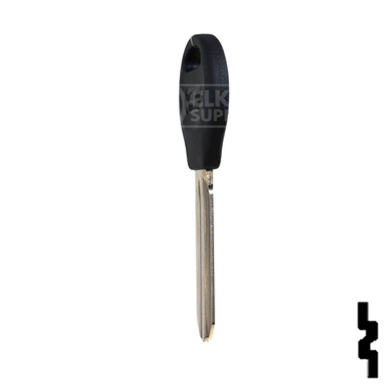 Uncut Plastic Head Key Blank | Nissan | X237-P,  DA34-P Automotive Key JMA USA