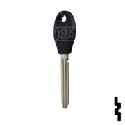 Uncut Plastic Head Key Blank | Nissan | X237-P,  DA34-P Automotive Key JMA USA